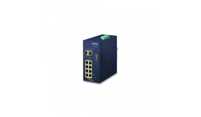 PLANET IP30 Ind 8-P 10/100/1000T Unmanaged Gigabit Ethernet (10/100/1000) Power over Ethernet (PoE) 
