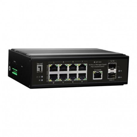 LevelOne IGP-1061 network switch Managed L2 Gigabit Ethernet (10/100/1000) Power over Ethernet (PoE)