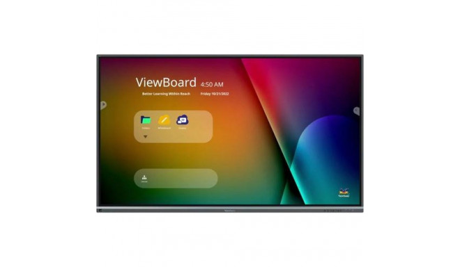 Viewsonic IFP7550-5F interactive whiteboard 190.5 cm (75&quot;) 3840 x 2160 pixels Touchscreen B
