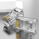 Vention Cat.5E UTP RJ45 Modular Plug Transparent 50 Pack