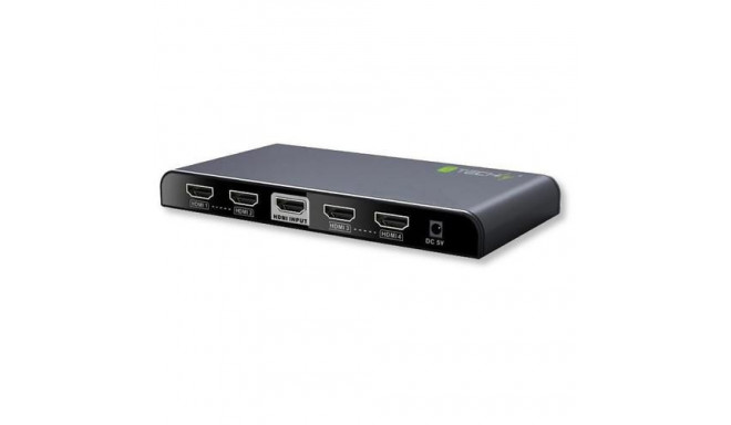 Techly Splitter HDMI 2.0 4K UHD 3D 4-way