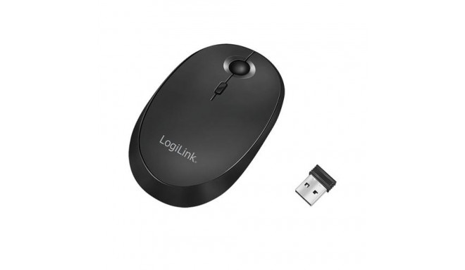 LogiLink ID0204 mouse Office Ambidextrous RF Wireless + Bluetooth 1600 DPI