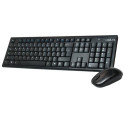 LogiLink ID0104 keyboard Mouse included Office RF Wireless QWERTZ Black