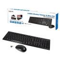 LogiLink ID0104 keyboard Mouse included Office RF Wireless QWERTZ Black