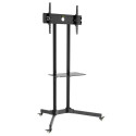 Techly Floor Trolley with Shelf Support LCD / LED / Plasma 30-65&quot; ICA-TR6