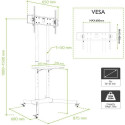 Techly Floor Trolley with Shelf Support LCD / LED / Plasma 30-65&quot; ICA-TR6