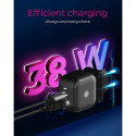 ICY BOX 2-port wall charger with USB Power Delivery