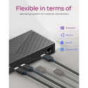 ICY BOX 11 in 1 Hybrid DockingStation with triple video output