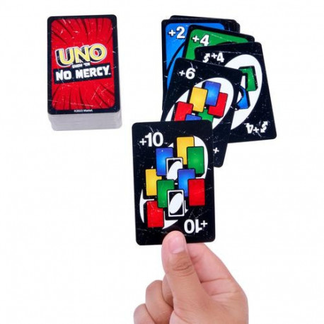 Games UNO Show ‘em No Mercy Card Game for Kids, Adults &amp; Family Night, Parties and Travel