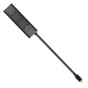 Axagon HUE-S2C interface hub USB 3.2 Gen 1 (3.1 Gen 1) Type-A 5000 Mbit/s Black