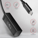 Axagon HUE-M1C interface hub USB 3.2 Gen 1 (3.1 Gen 1) Type-C 5000 Mbit/s Black