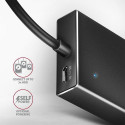 Axagon HUE-F7C 7x USB 3.2 Gen 1 ALU FLAT hub micro power IN 30cm USB-C USB 3.2 Gen 1 (3.1 Gen 1) Typ