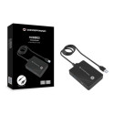 Conceptronic HUBBIES 4-Port USB 3.0/2.0 Hub, 90cm cable
