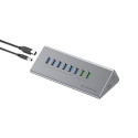 Conceptronic HUBBIES18G 10-in-1 60W USB 3.0 Hub Charger Combo, 2-in-1 USB-C USB-A Cable, USB 3.2 Gen