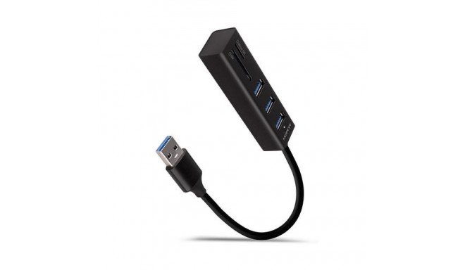 Axagon HMA-CR3A laptop dock/port replicator Wired USB 3.2 Gen 1 (3.1 Gen 1) Type-A Black