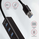 Axagon HMA-CR3A laptop dock/port replicator Wired USB 3.2 Gen 1 (3.1 Gen 1) Type-A Black