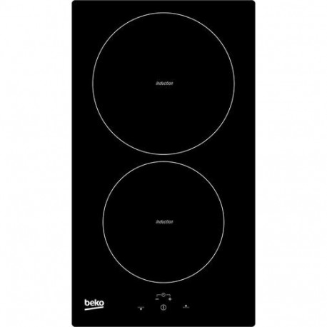 Beko HDMI 32400 DT Black Built-in Zone induction hob 2 zone(s)