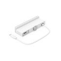 HYPER HD34A8 laptop dock/port replicator USB 3.2 Gen 1 (3.1 Gen 1) Type-C White