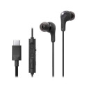 JVC HA-FR9UC Headset Wired In-ear Calls/Music USB Type-C Black