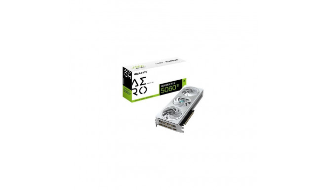 GIGABYTE GeForce RTX 5060 Ti AERO OC 16G Graphics Card - 16GB GDDR7, 128bit, PCI-E 5.0, 2647MHz Core