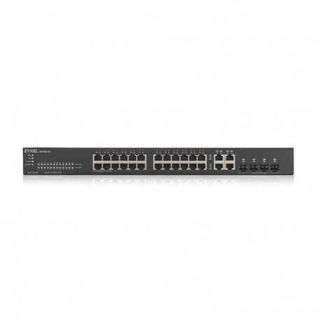 Zyxel GS1920-24V2 Managed Gigabit Ethernet (10/100/1000) Black
