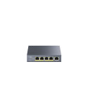 Cudy GS1005P network switch Gigabit Ethernet (10/100/1000) Power over Ethernet (PoE) Grey Cudy GS1005P network switch Gigabit Ethernet (10/100/1000) Power over Ethernet (PoE) Grey