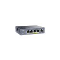 Cudy GS1005P network switch Gigabit Ethernet (10/100/1000) Power over Ethernet (PoE) Grey Cudy GS1005P network switch Gigabit Ethernet (10/100/1000) Power over Ethernet (PoE) Grey