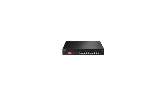 Edimax GS-1008P V2 network switch Gigabit Ethernet (10/100/1000) Power over Ethernet (PoE) Black