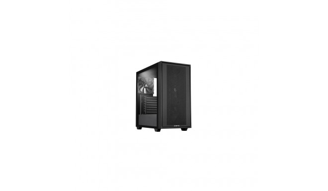 Chieftec Midi Tower GS-03B-BLK-OP, Schwarz Black