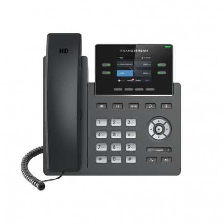 Grandstream Networks GRP2612P IP phone Black 2 lines TFT