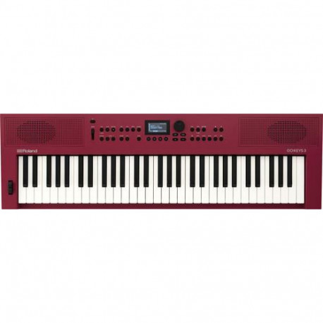 Roland GO:KEYS 3 MIDI keyboard 61 keys USB/Bluetooth Red