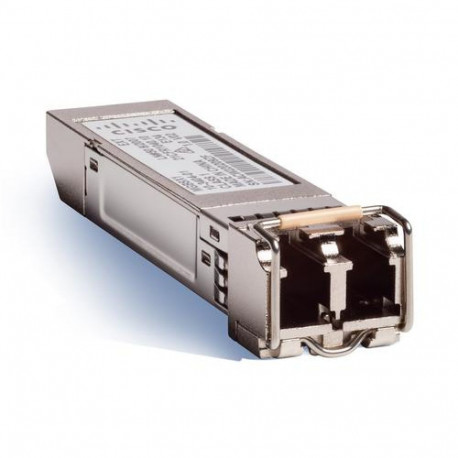 Cisco 1000BASE-SX SFP Module for Gigabit Ethernet Deployments, Hot Swappable, 5-Year Standard Warran
