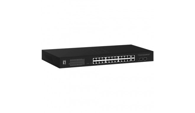 LevelOne GEP-2841 network switch Managed L2 Gigabit Ethernet (10/100/1000) Power over Ethernet (PoE)