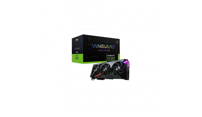 MSI GeForce RTX 5080 16G VANGUARD SOC LAUNCH EDITION NVIDIA 16 GB GDDR7