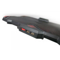 C-TECH Zefyros notebook cooling pad 43.9 cm (17.3&quot;) 900 RPM Black