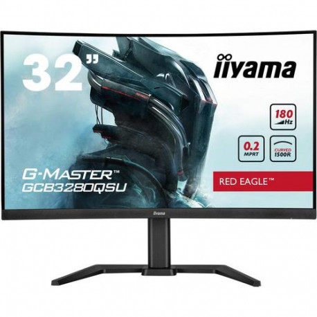 iiyama G-MASTER GCB3280QSU-B2 computer monitor 80 cm (31.5") 2560 x 1440 pixels Dual QHD LED Bl