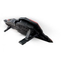 C-TECH Zefyros notebook cooling pad 43.9 cm (17.3&quot;) 900 RPM Black