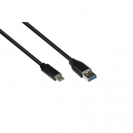Alcasa GC-M0130 USB cable USB 3.2 Gen 1 (3.1 Gen 1) 5 m USB A USB C Black