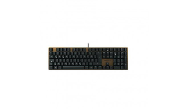 CHERRY KC 200 MX keyboard Universal USB QWERTZ German Black, Bronze
