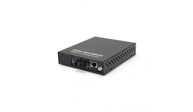 LevelOne RJ45 to SC Managed Fast Ethernet Media Converter, Multi-Mode Fiber