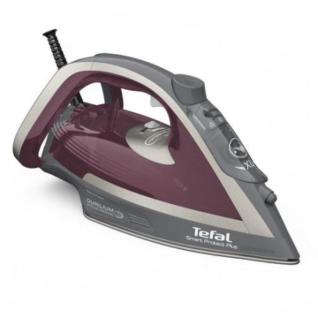 Tefal Smart Protect Plus FV6870 Dry &amp; Steam iron Durilium Airglide soleplate 2800 W Red