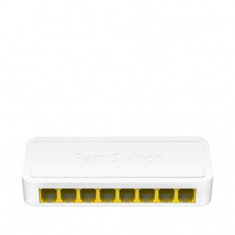 Cudy FS108D network switch Fast Ethernet (10/100) White