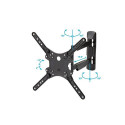 StarTech.com Full Motion TV Wall Mount - 32-55 inch (77lb/35kg) VESA Displays - Low Profile Universa