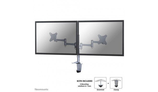 Neomounts FPMA-D1330DSILVER Monitor arm 10-27&quot;