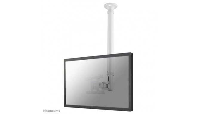Neomounts FPMA-C100WHITE Monitor/TV mount ceiling 10-30&quot; - h 79-129 cm