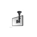 Neomounts FPMA-C025BLACK Monitor/TV mount ceiling 10-30&quot; - h 37-47 cm - tiltable