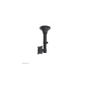 Neomounts FPMA-C025BLACK Monitor/TV mount ceiling 10-30&quot; - h 37-47 cm - tiltable