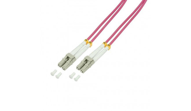 LogiLink FP4LC50 InfiniBand/fibre optic cable 50 m 2x LC Violet