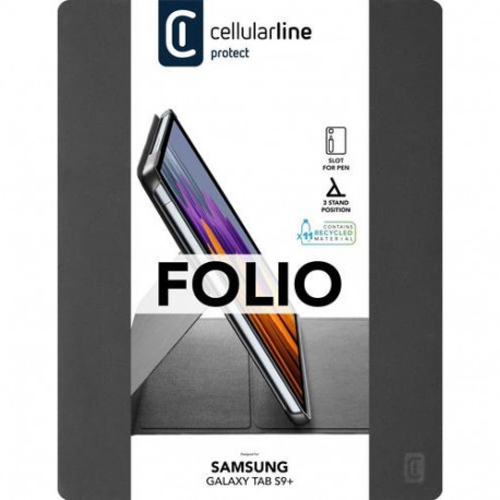 Cellularline 8018080471506 31.5 cm (12.4") Cover Black