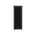 Lanberg FF01-8842-12B rack cabinet 42U Freestanding rack Black
